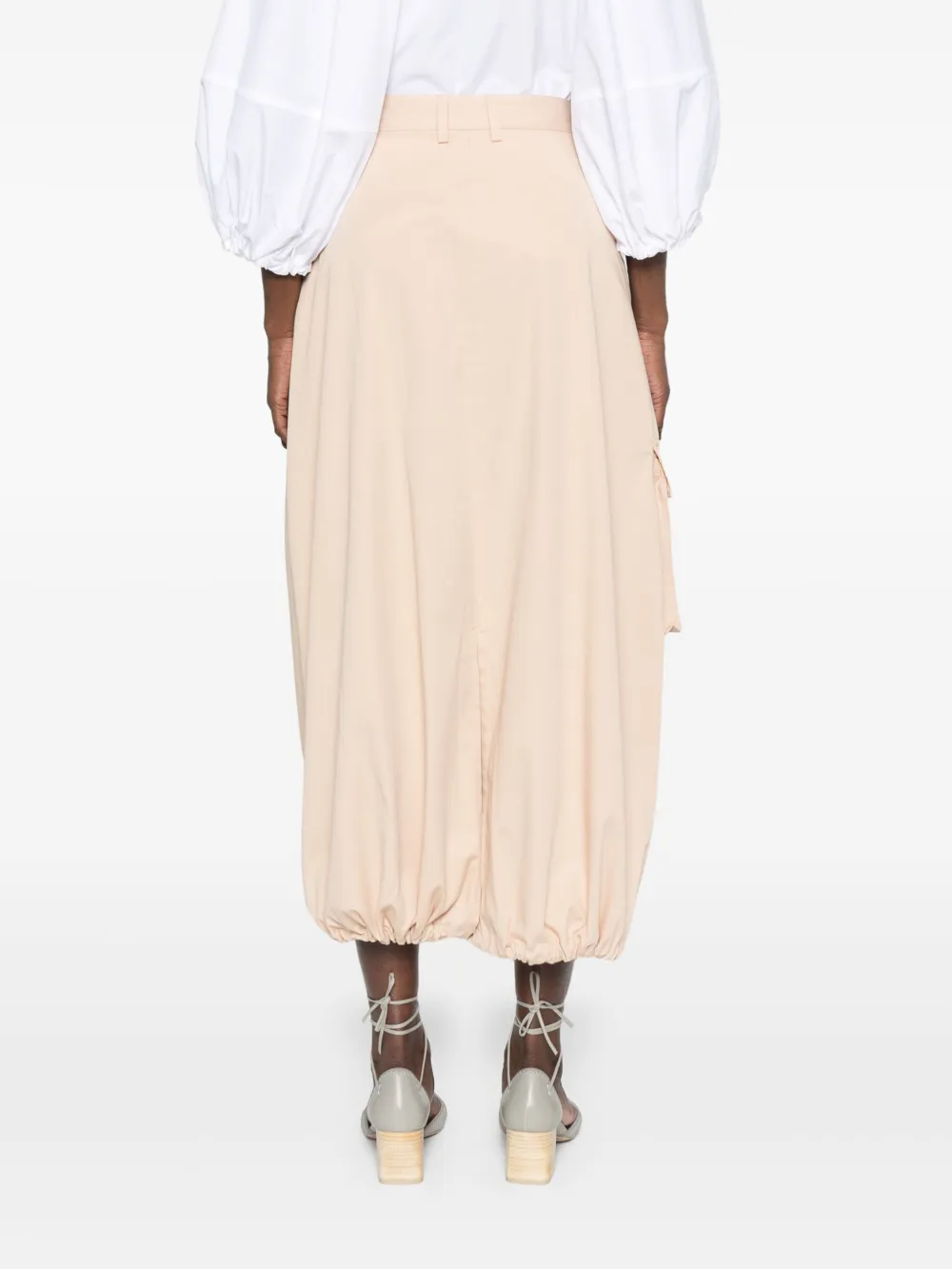 Fabiana Filippi Denim maxi-rok Beige