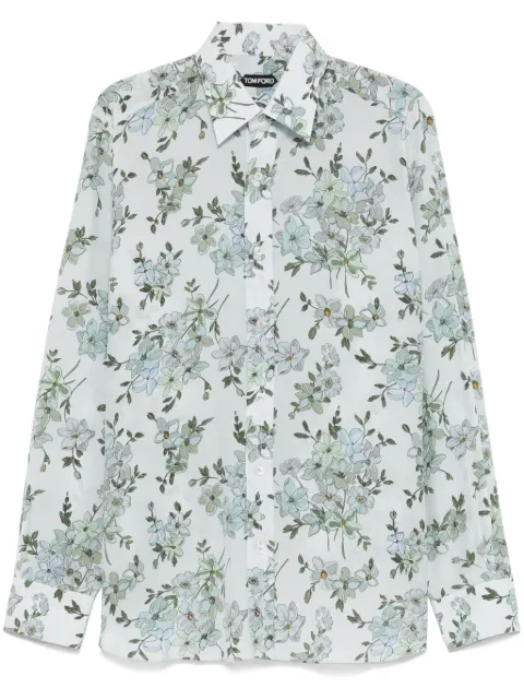TOM FORD camisa de seda