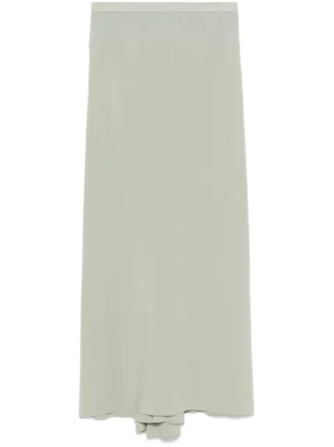 Rick Owens falda midi Calf Bias
