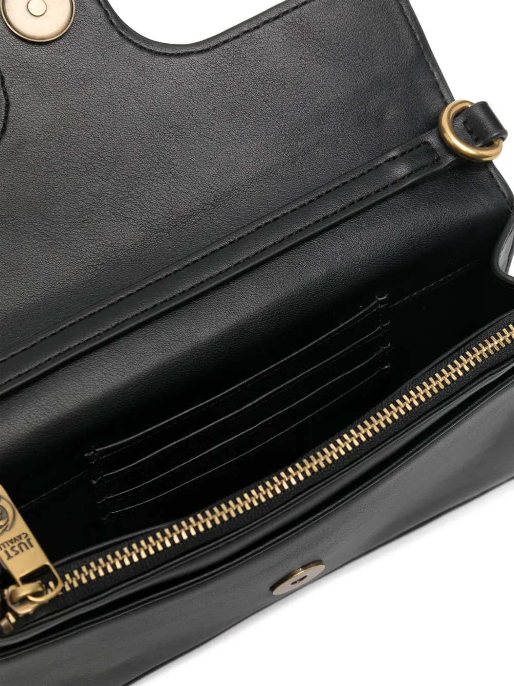 Just Cavalli Iconic Snakes schoudertas Zwart