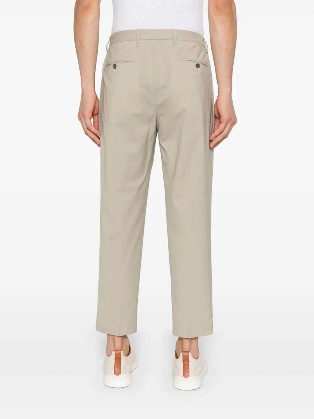 Briglia 1949 Broek met toelopende pijpen Beige