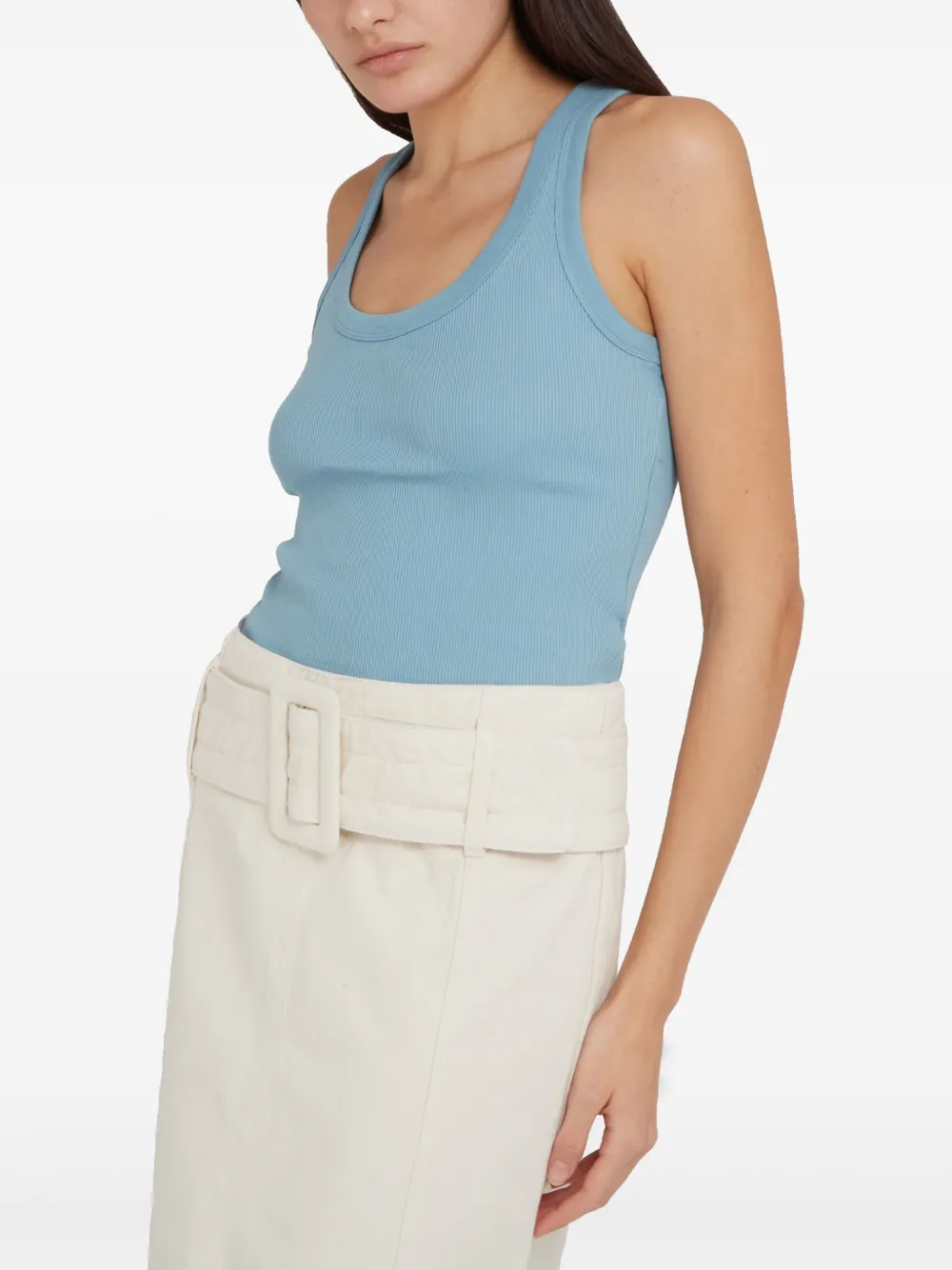 Veronica Beard Katoenen tanktop Blauw