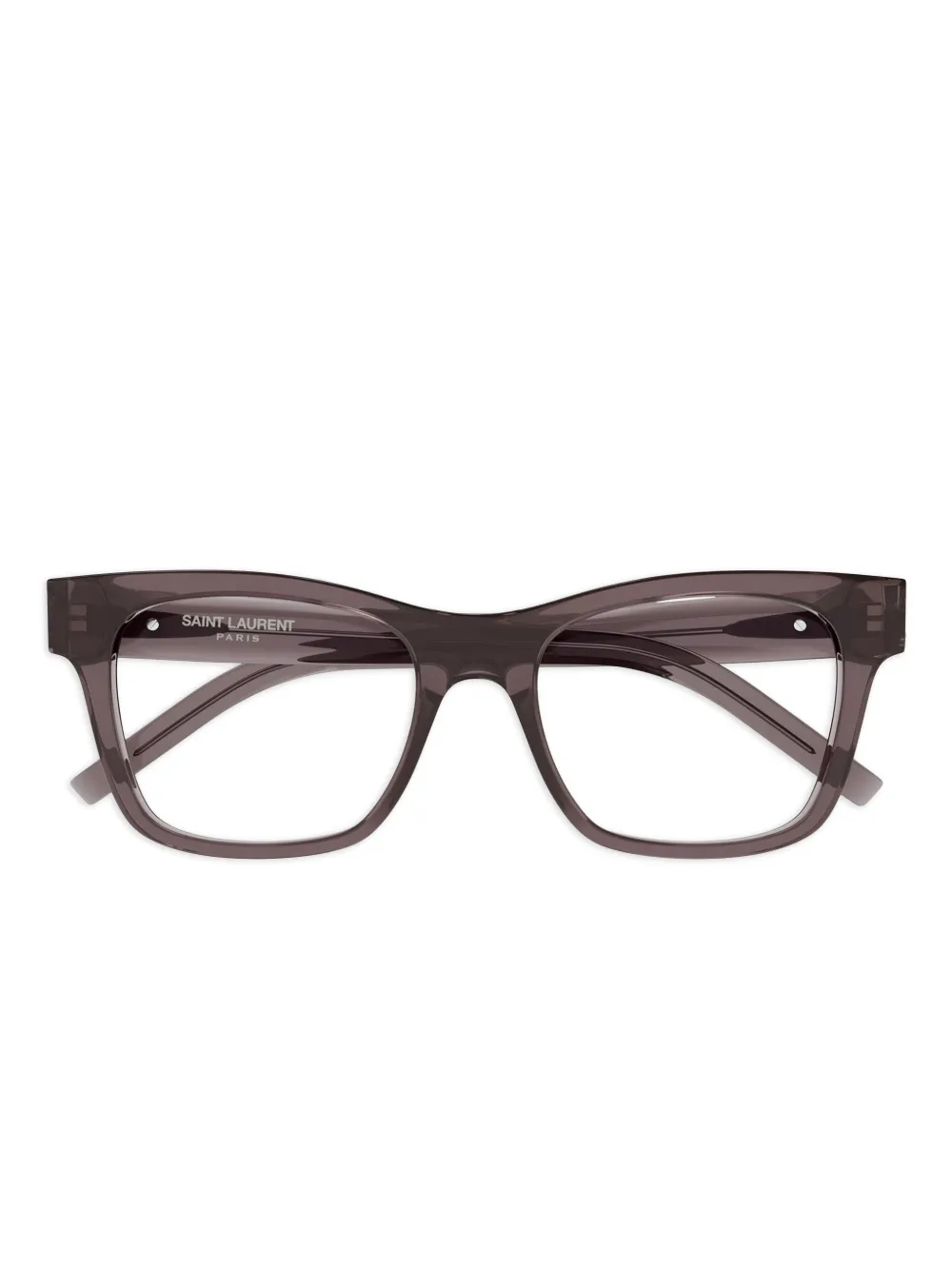 Saint Laurent Eyewear Occhiali da sole squadrati - Marrone