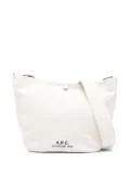 A.P.C. small Journal shoulder bag - Neutrals