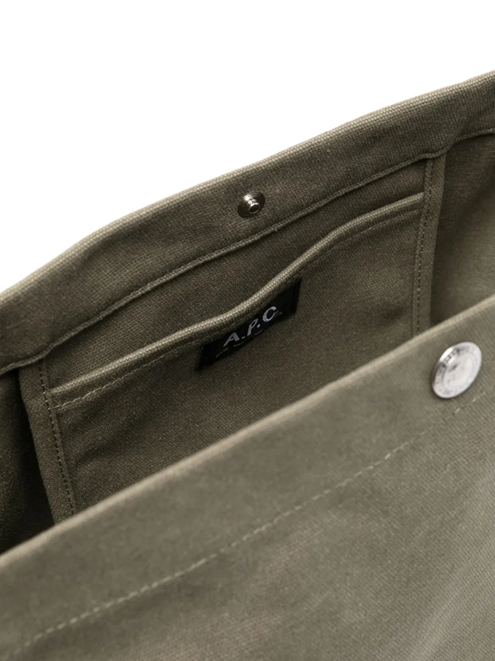A.P.C. Kleine Journal schoudertas Groen