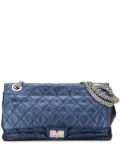 CHANEL Pre-Owned 2008-2009 Reissue 2.55 Aged Metallic Calfskin Flap 226 shoulder bag - Blue