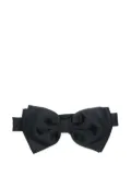 Lardini twill bow tie - Black