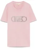 Michael Michael Kors Empire-stud T-shirt - Pink