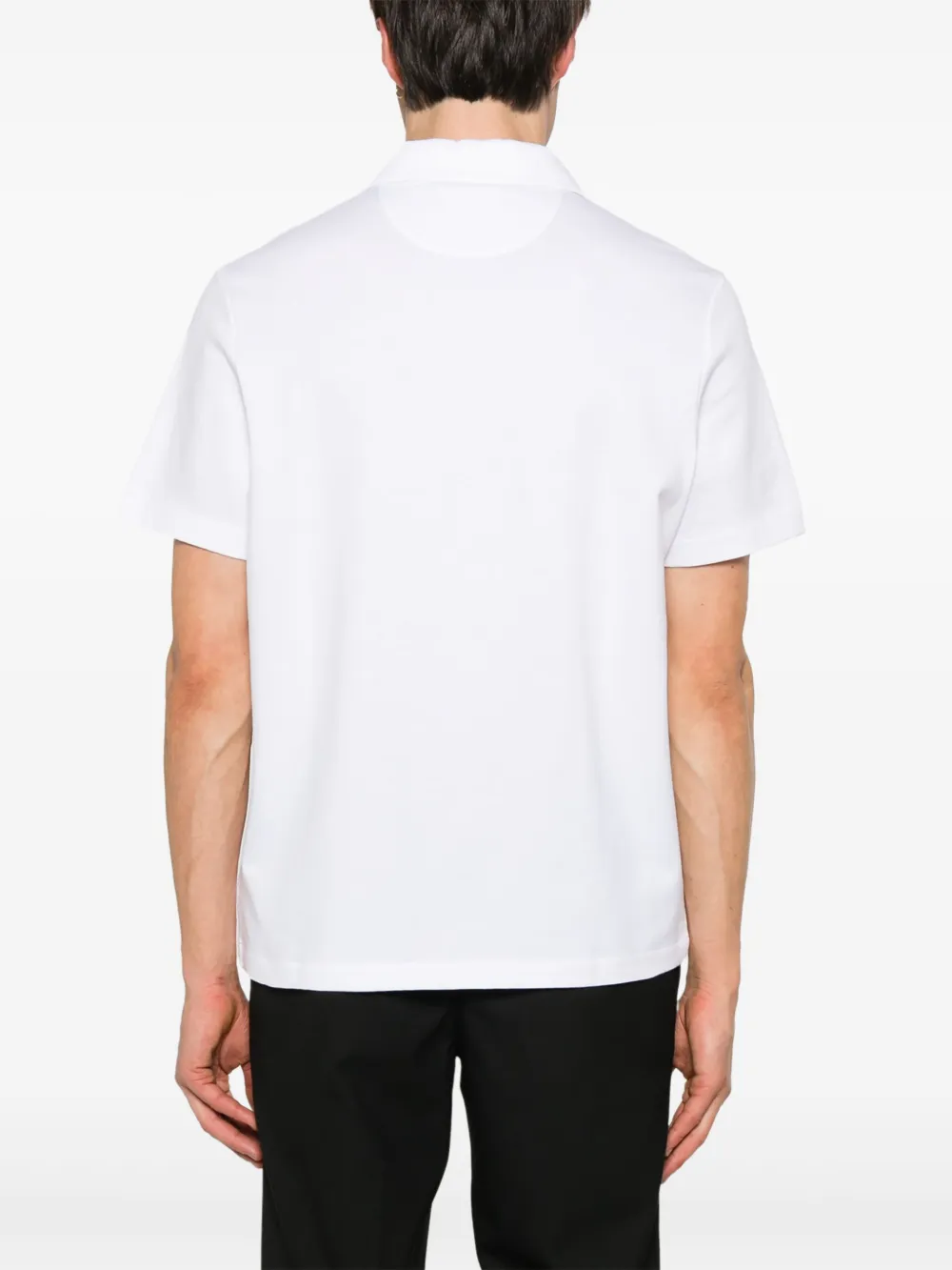 Michael Kors Piqué poloshirt Wit