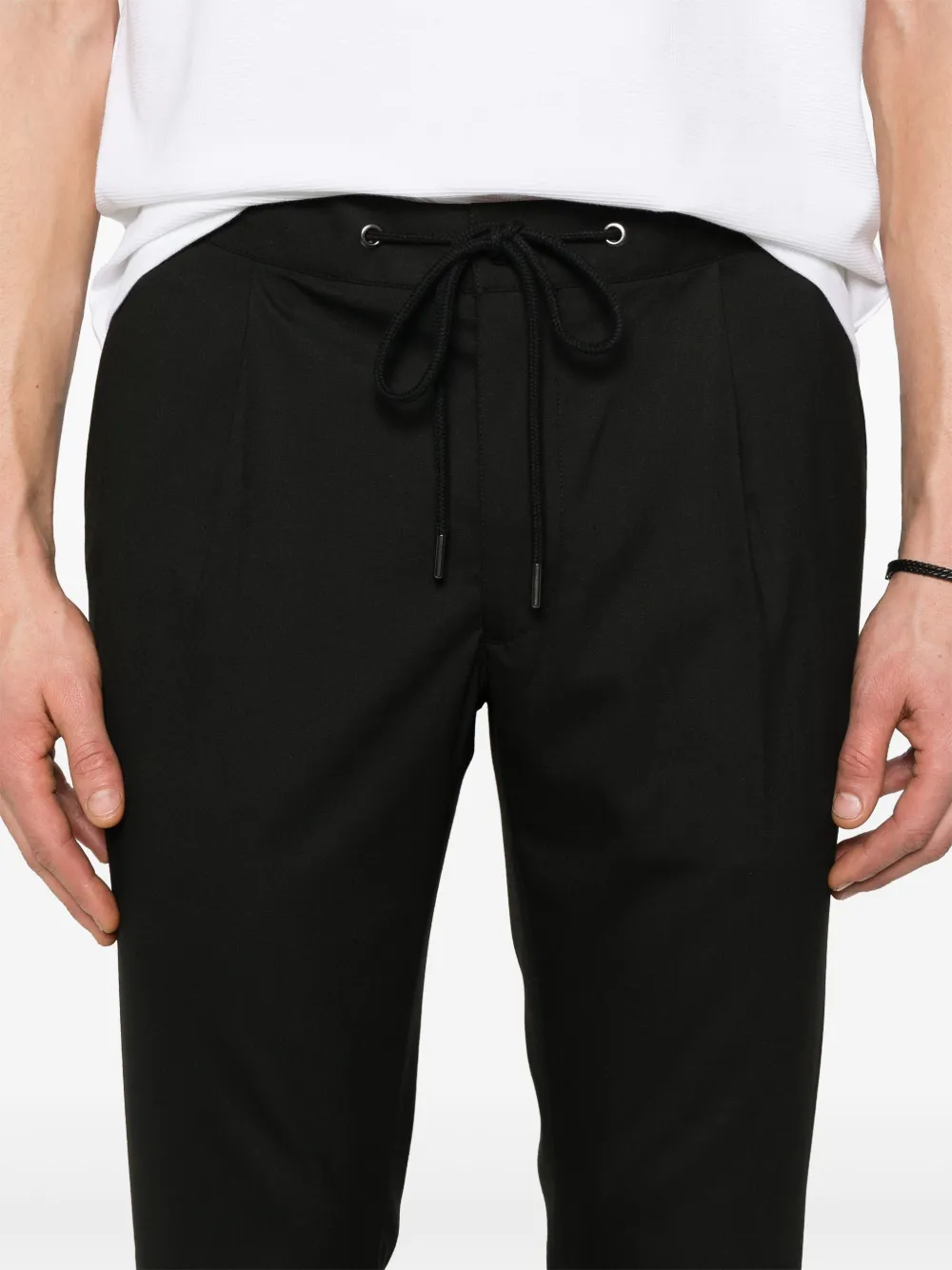Michael Kors Broek met trekkoord Zwart