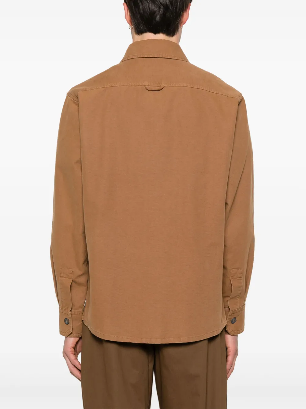 A.P.C. Basile overhemd Bruin