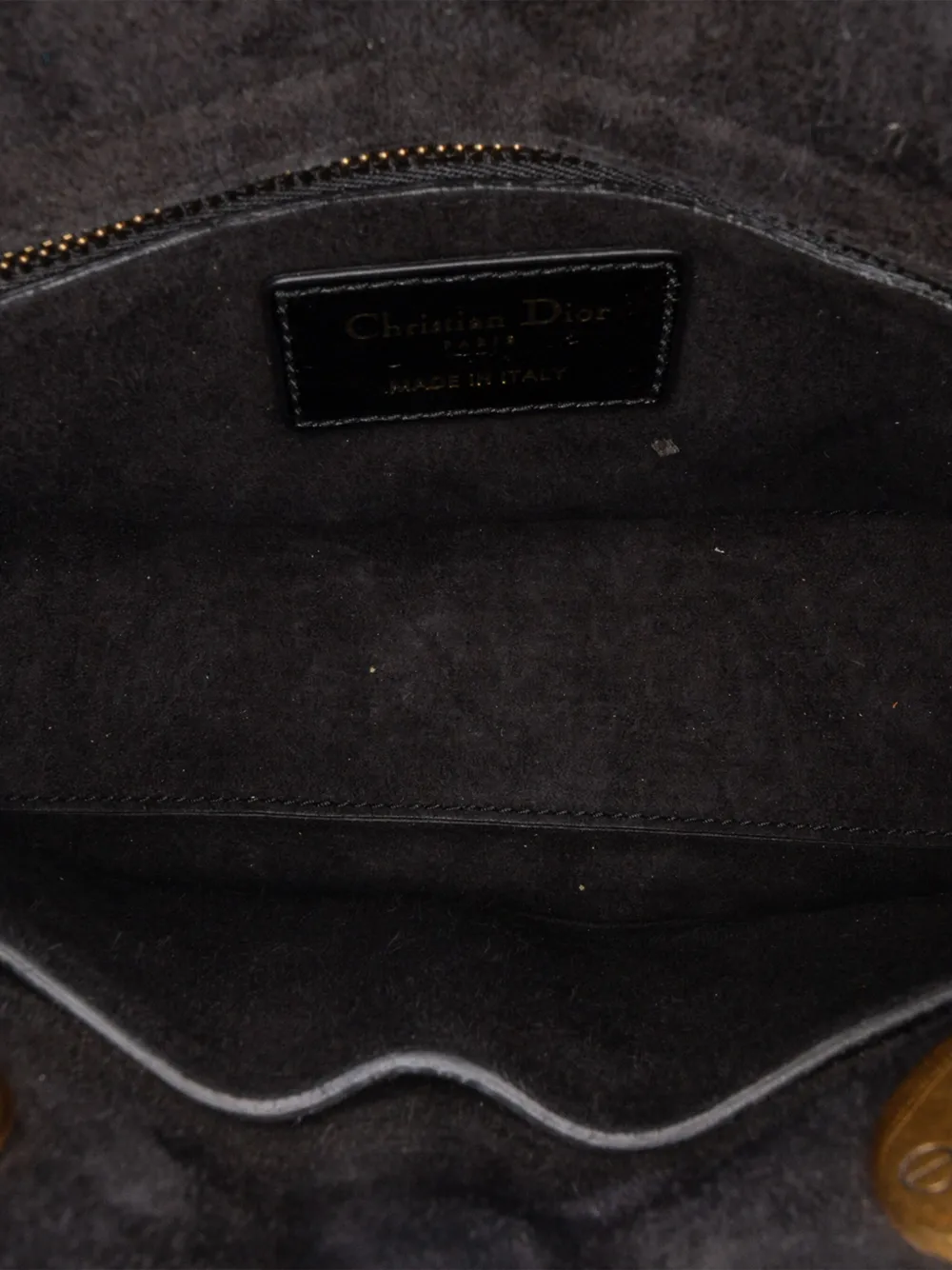 Christian Dior Pre-Owned 2018 Small Crinkled Patent Cannage My ABCDior Lady Dior satchel | Image 5