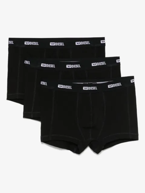 Diesel logo-print boxers (pack of three)