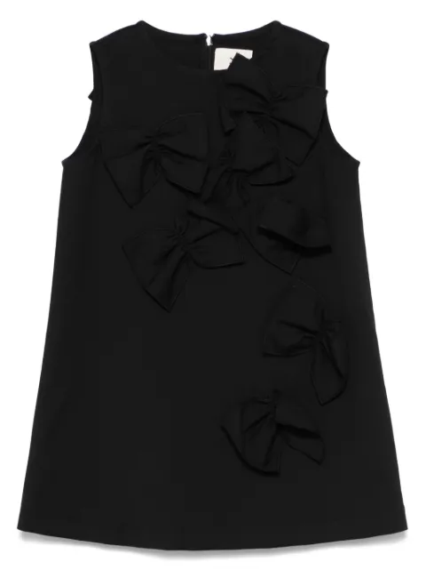 Simonetta bow-detailed dress