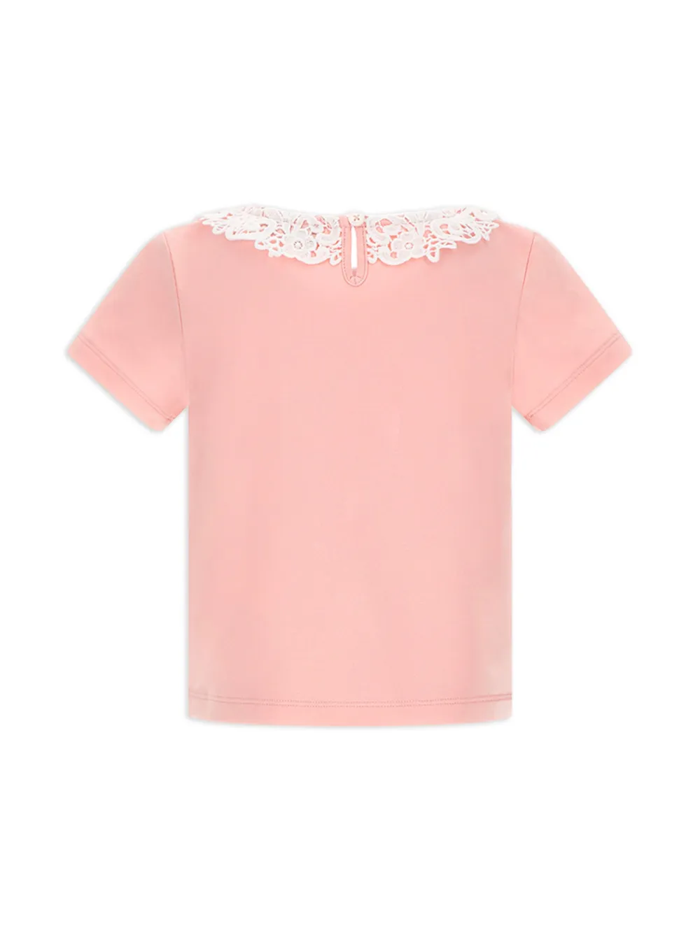 Moschino Kids logo-print T-shirt - Roze