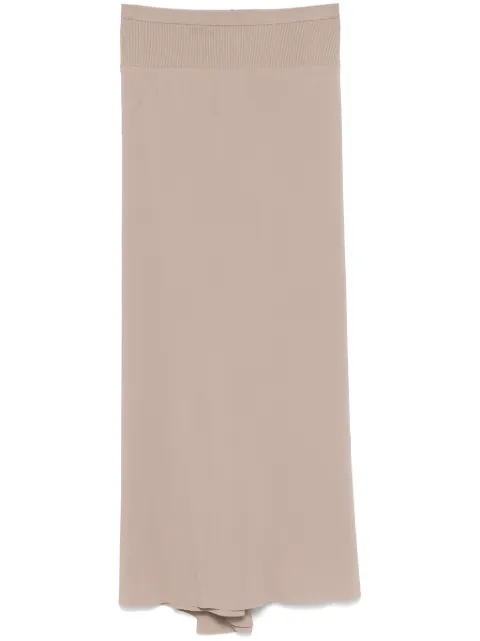 Rick Owens falda midi Calf Bias