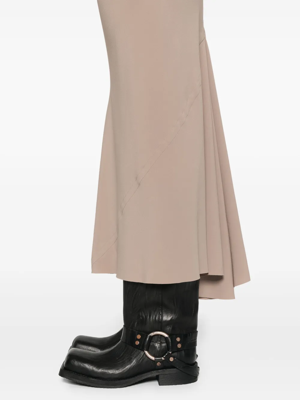 Rick Owens Midi-rok Beige