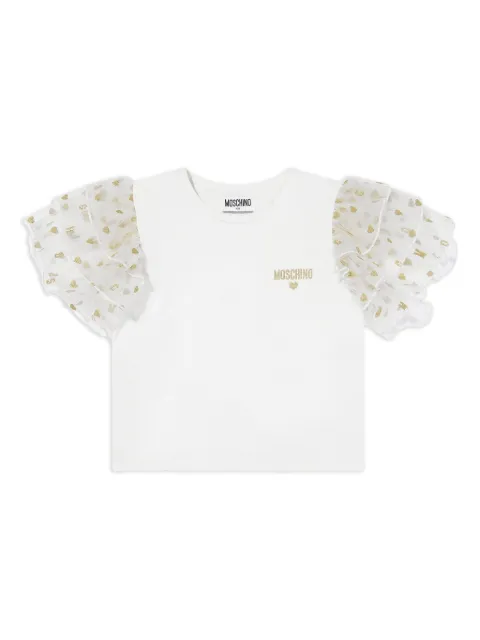 Moschino Kids ロゴ Tシャツ