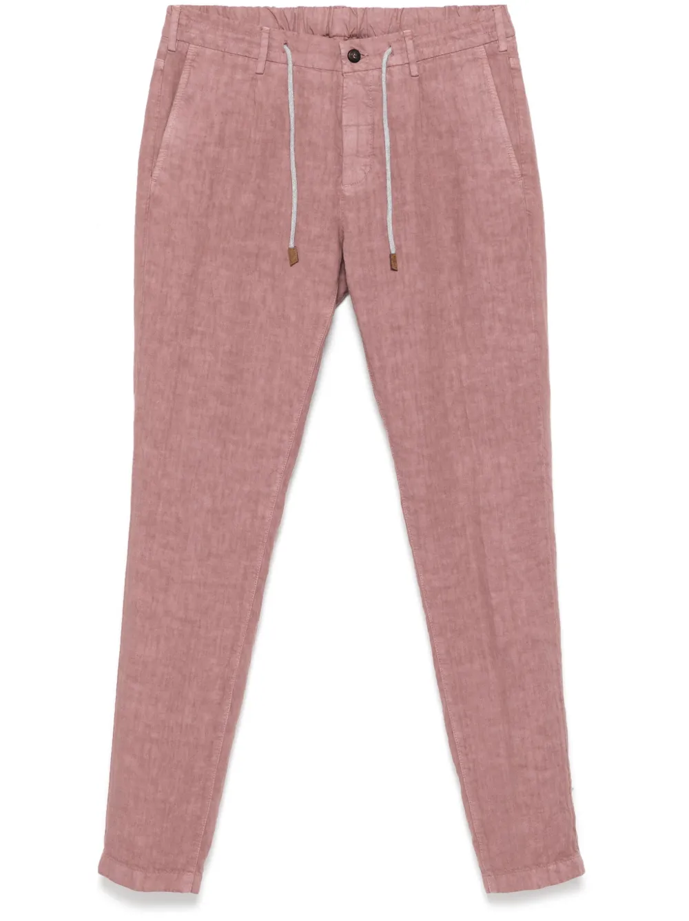 Eleventy linen trousers | Red | Image 1