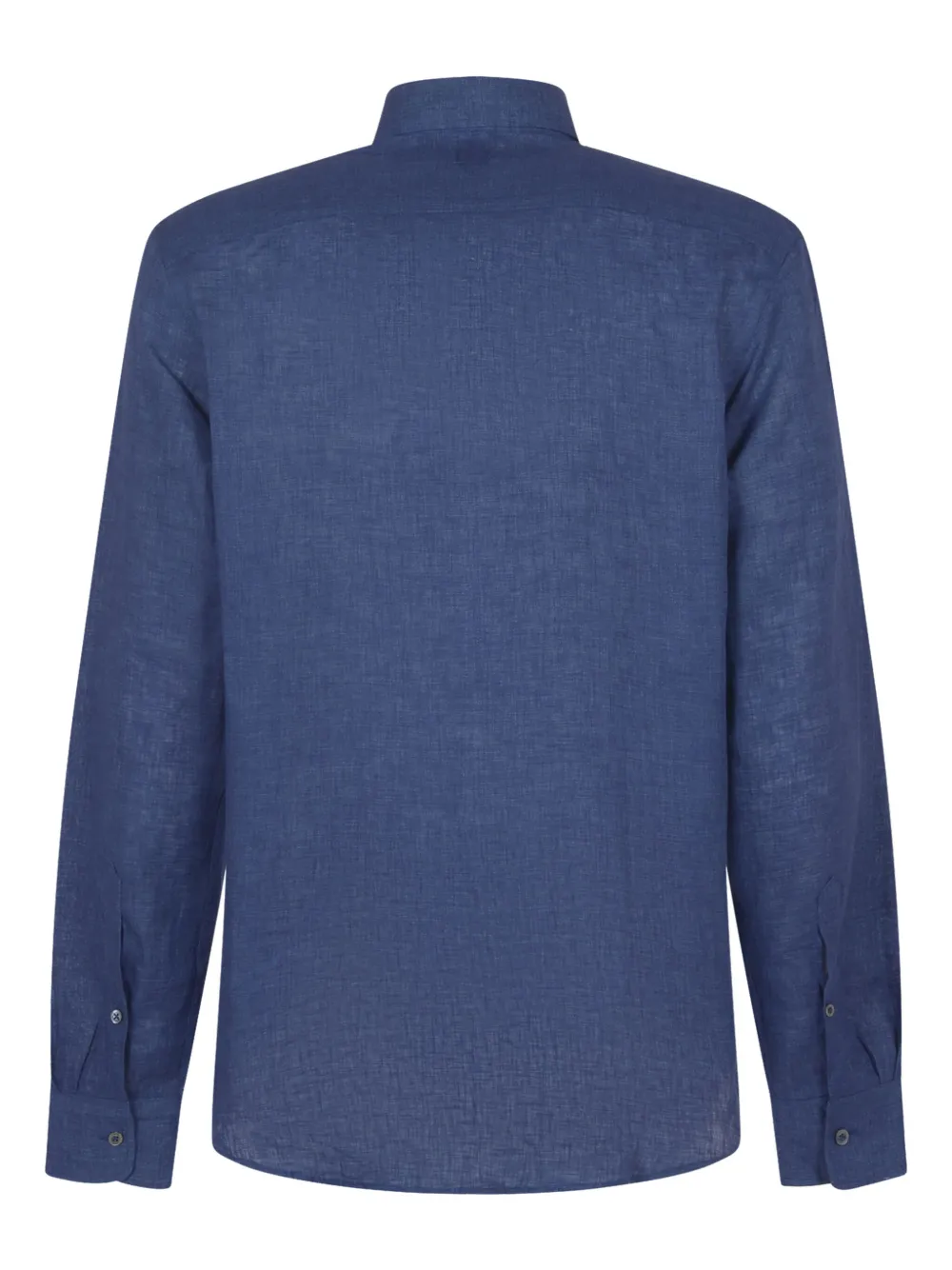 Canali Katoenen overhemd - Blauw