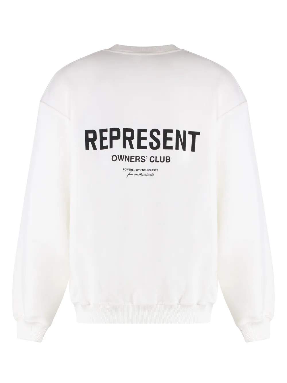 Represent Sweater met logo - Wit