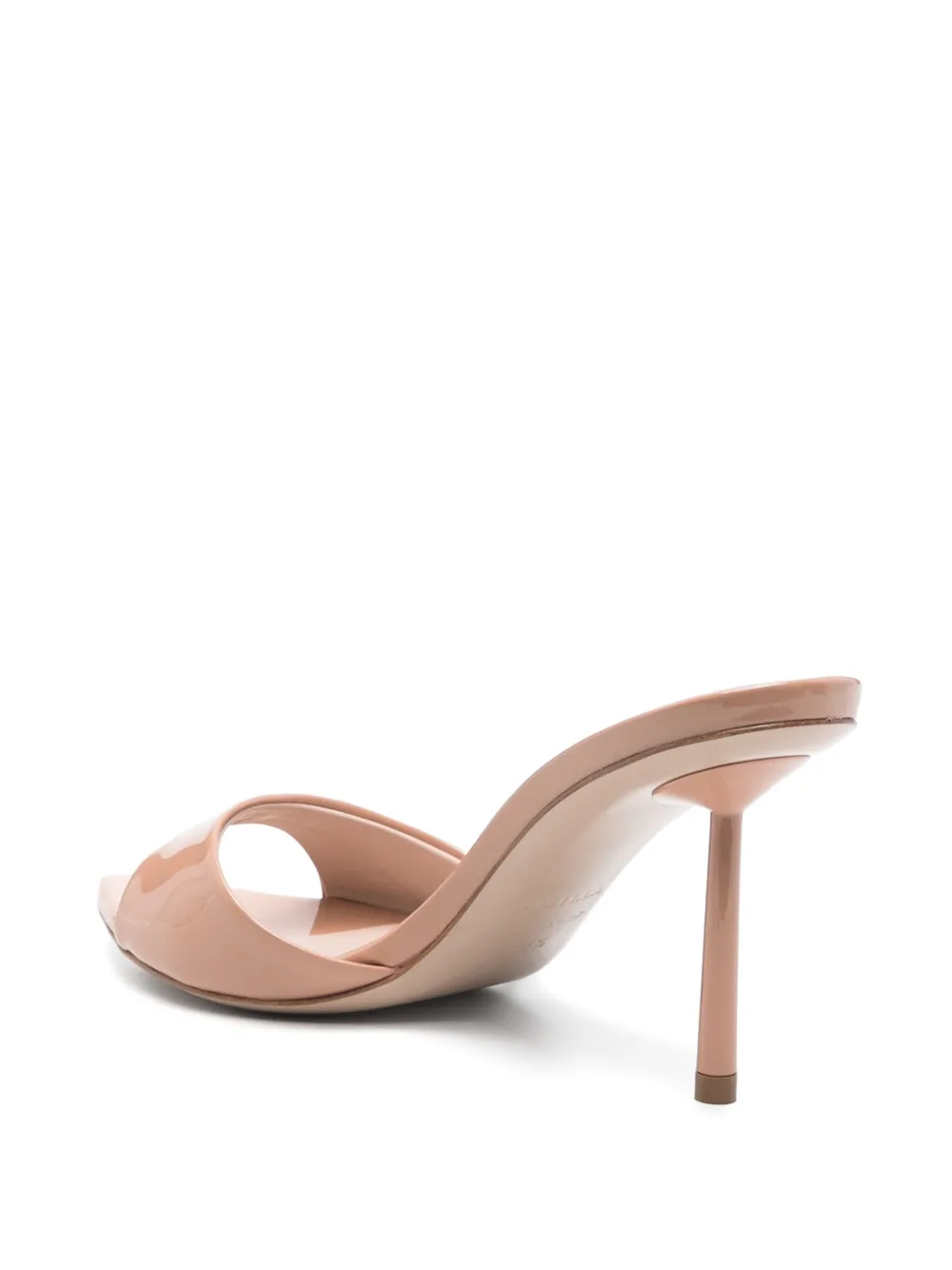 Le Silla 90mm patent mules Neutrals