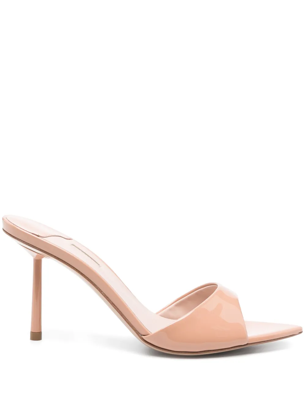 Le Silla 90mm patent mules Neutrals