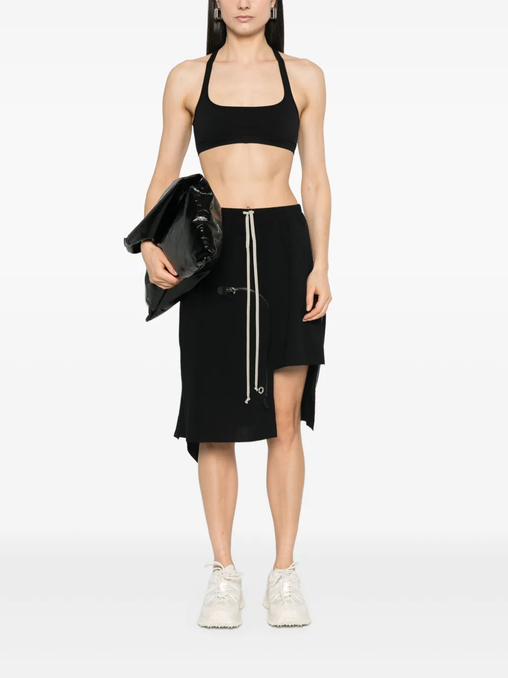 Rick Owens Unhorny top - Zwart