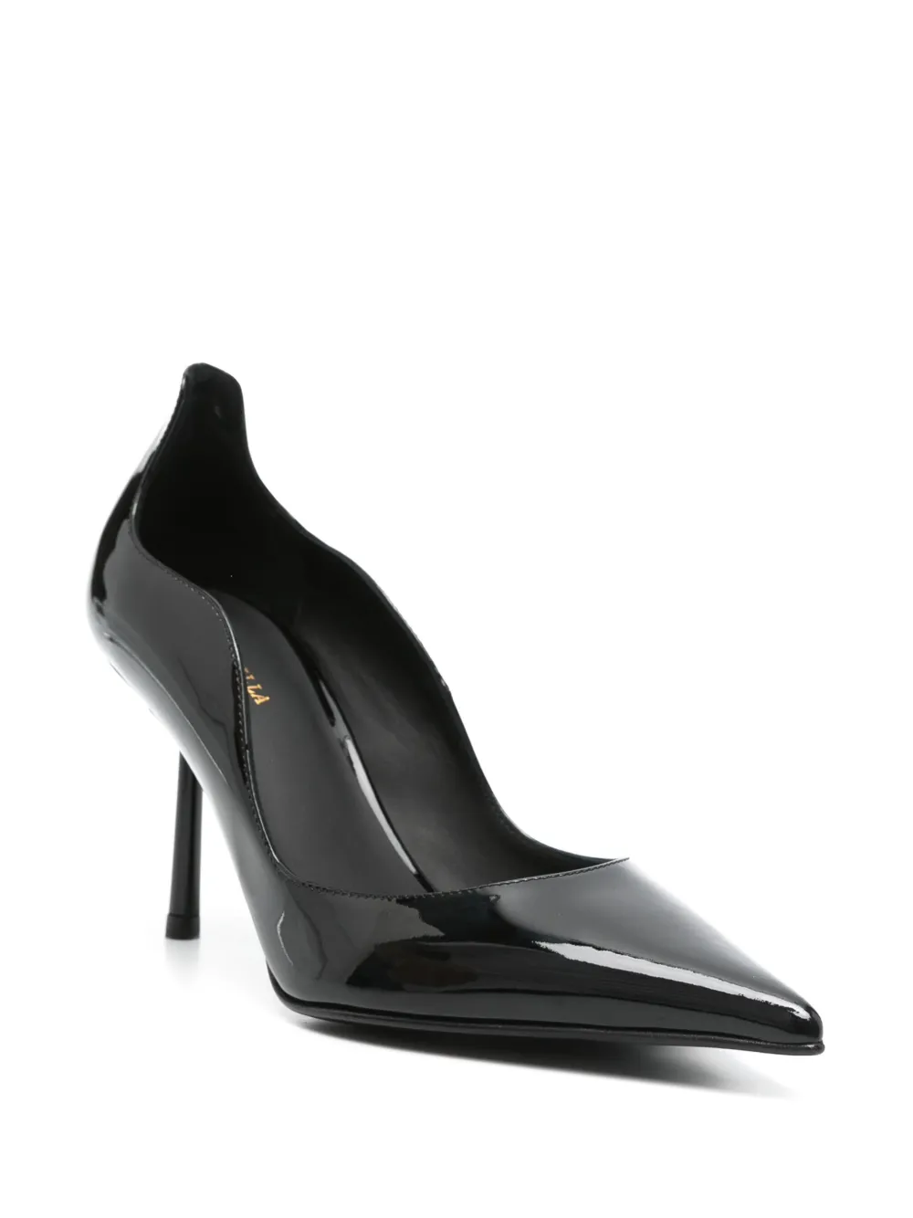 Le Silla 80mm patent pumps Black