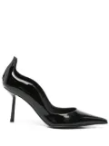 Le Silla 80mm patent pumps - Black