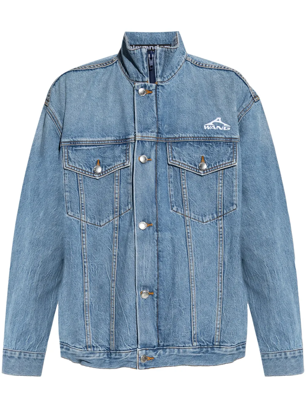 Alexander Wang denim jacket Blauw