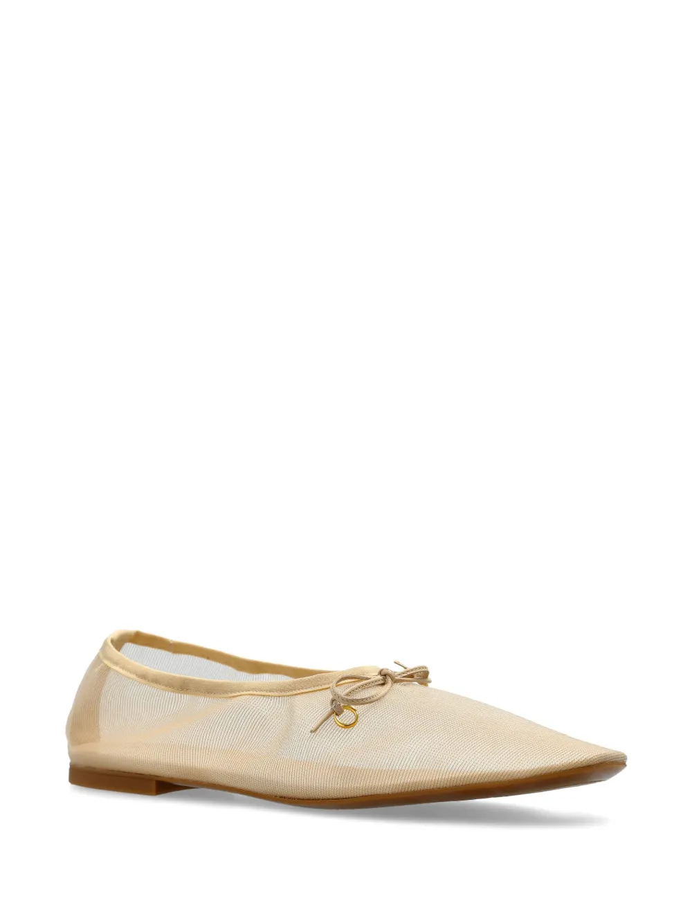 Odissì bow detailing ballerina shoes - Beige