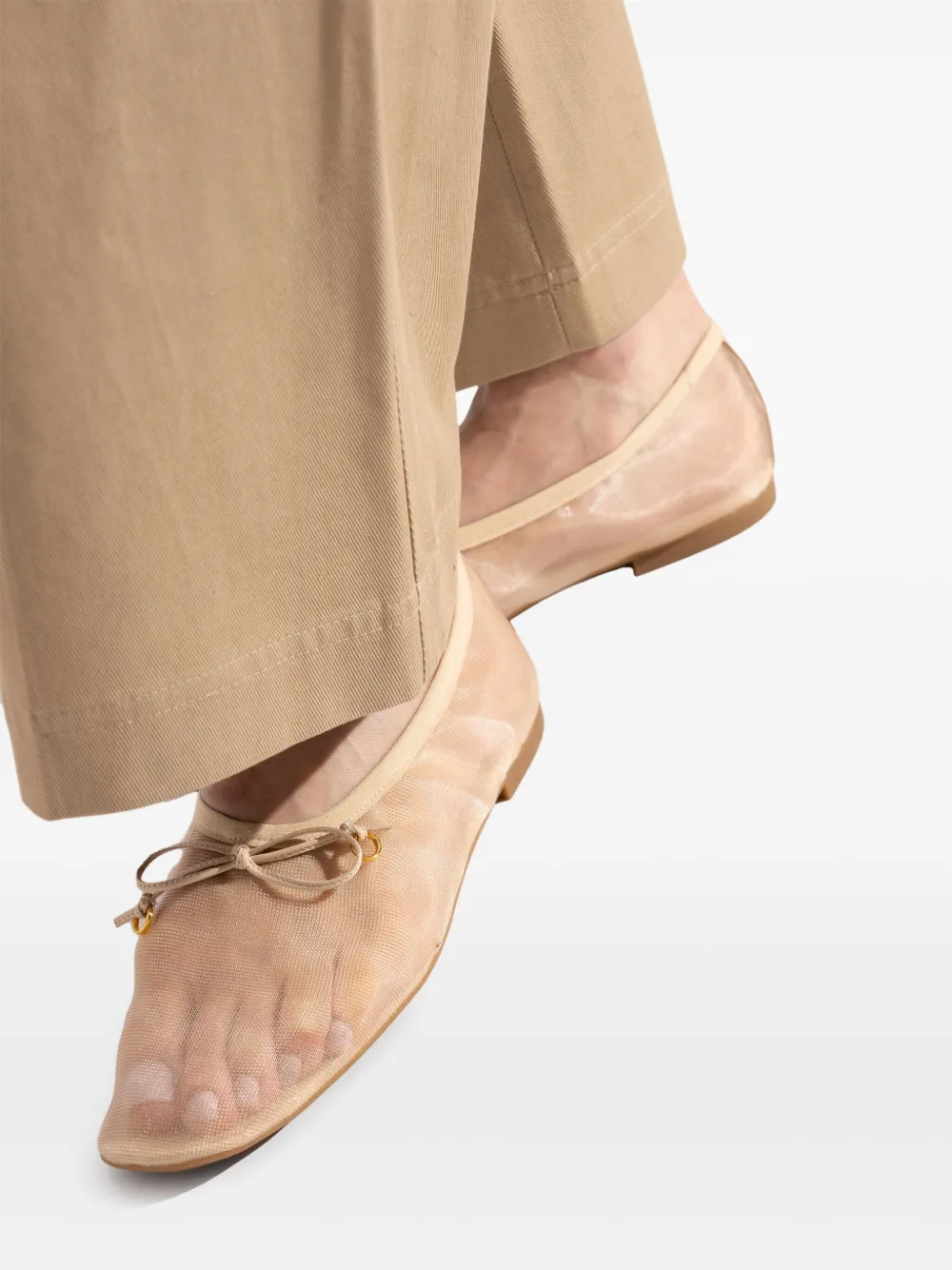 Bow Detailing Ballerina Shoes