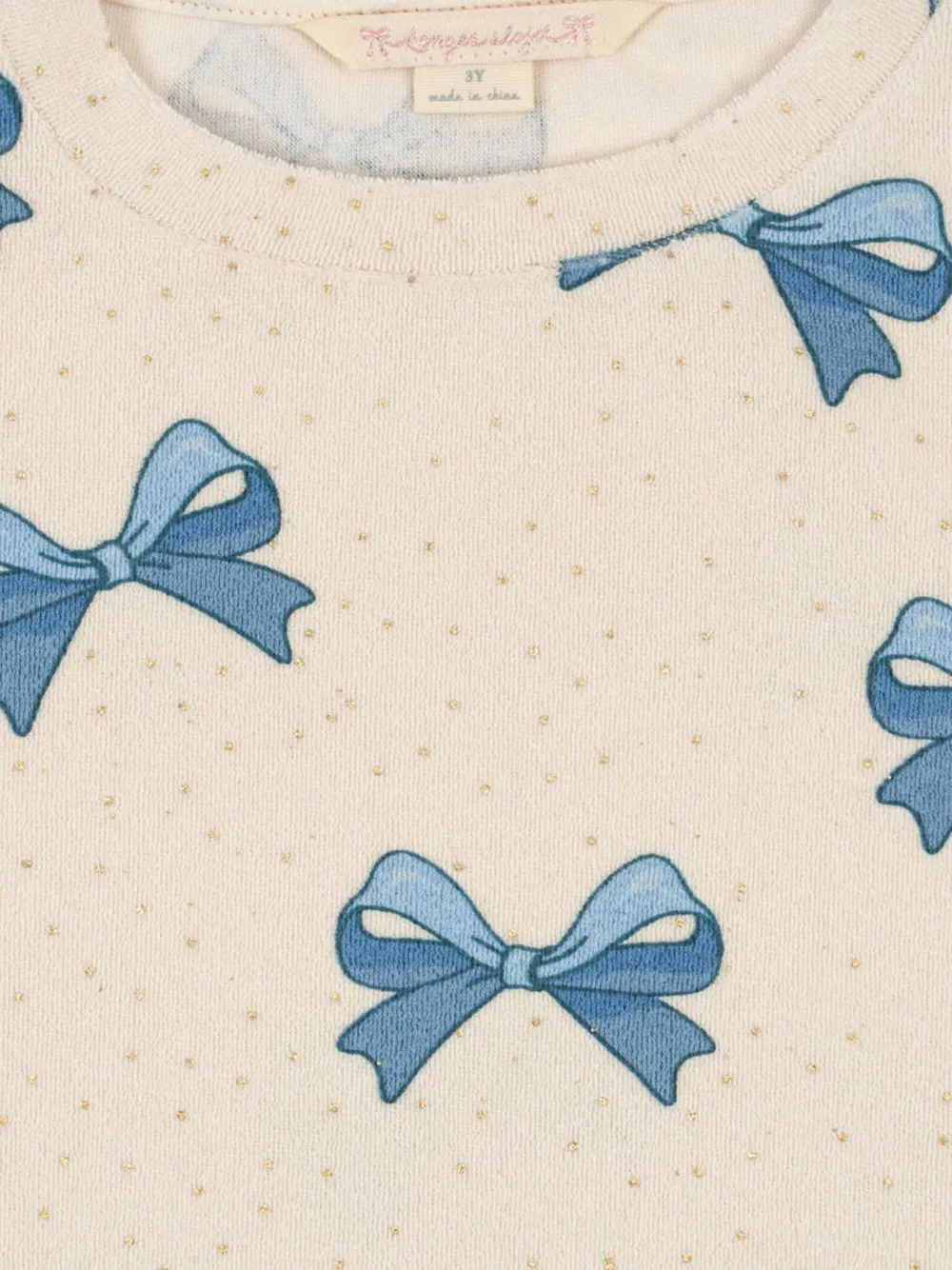 Konges Sløjd Sweater met print Wit