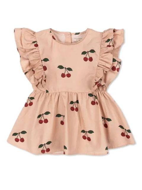 Konges Sløjd vestido estampado