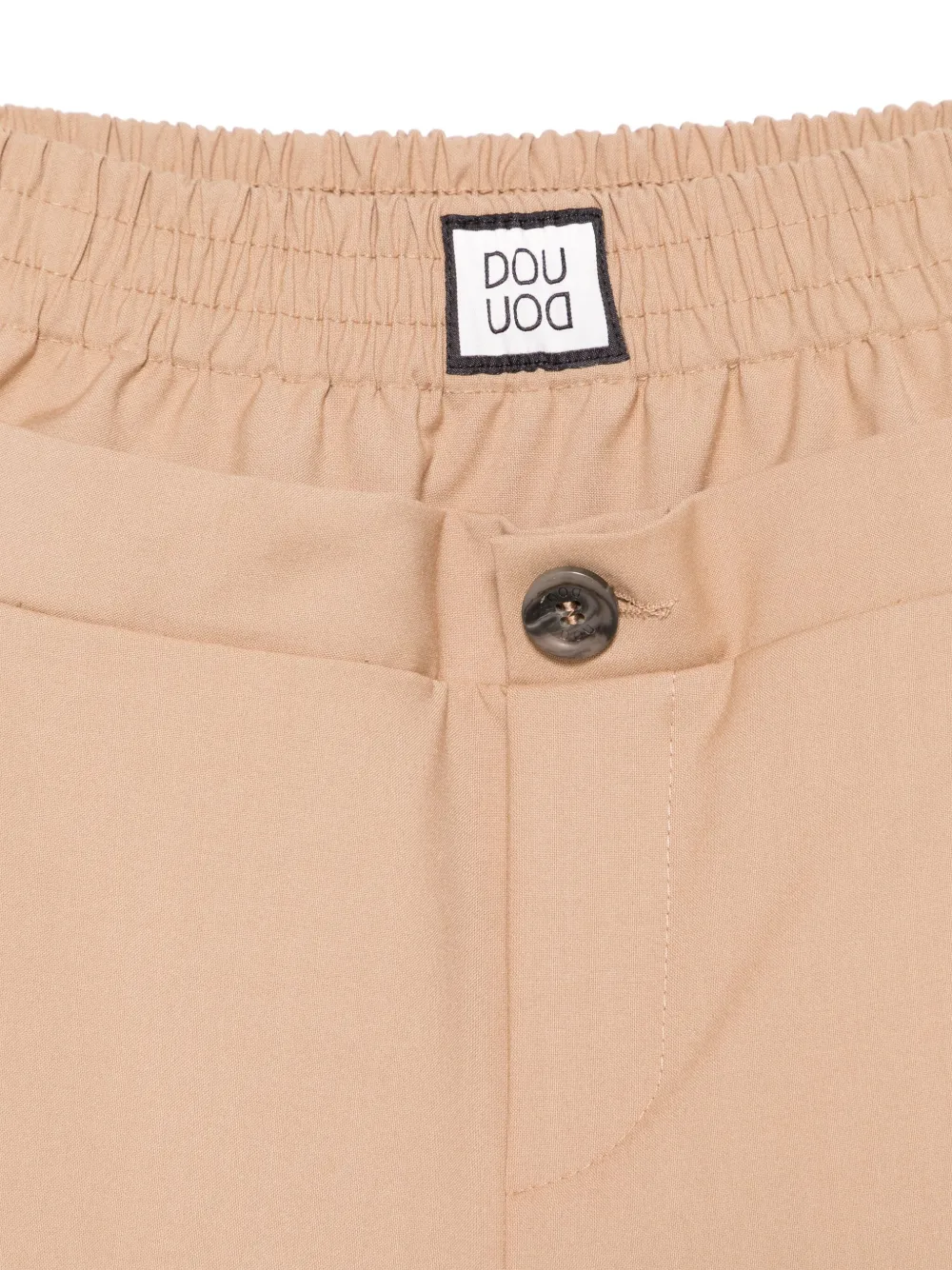 DOUUOD PLEAT-DETAIL TROUSERS