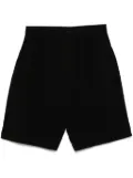 Junya Watanabe MAN pleated bermuda shorts - Black