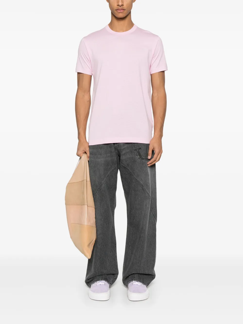 Comme Des Garçons Shirt Katoenen T-shirt - Roze