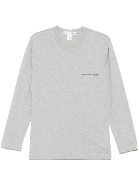 Comme Des Garçons Shirt playera con logo estampado