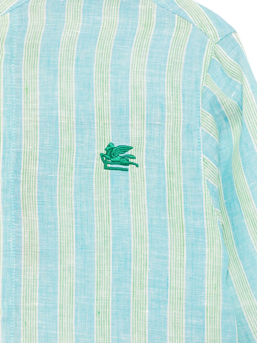 ETRO KIDS Gestreept shirt Blauw