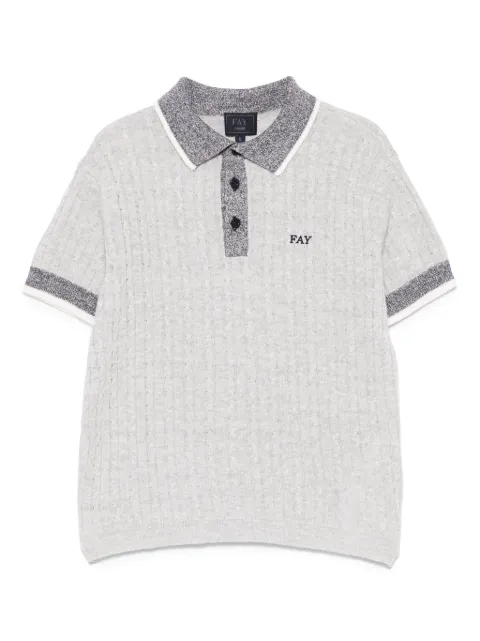 Fay Kids Camisa polo de tricô