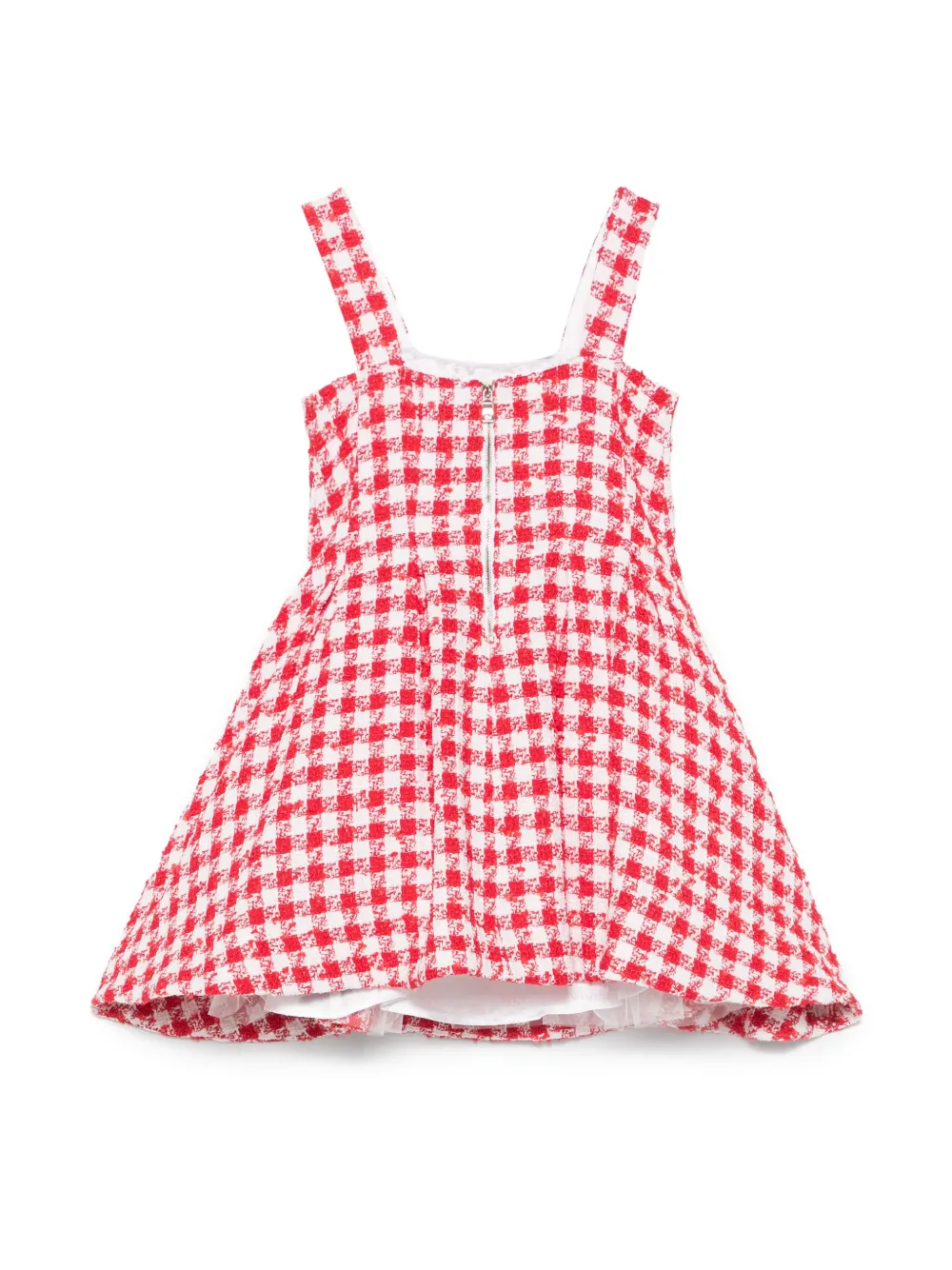 Balmain Kids Tweed jurk Wit