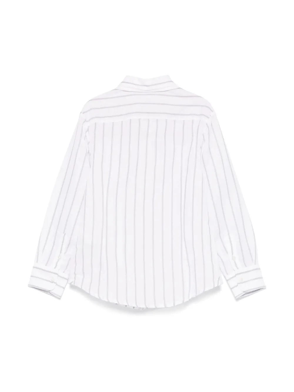 Eleventy Kids Gestreept shirt Wit