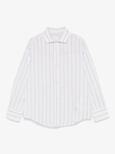Eleventy Kids striped shirt