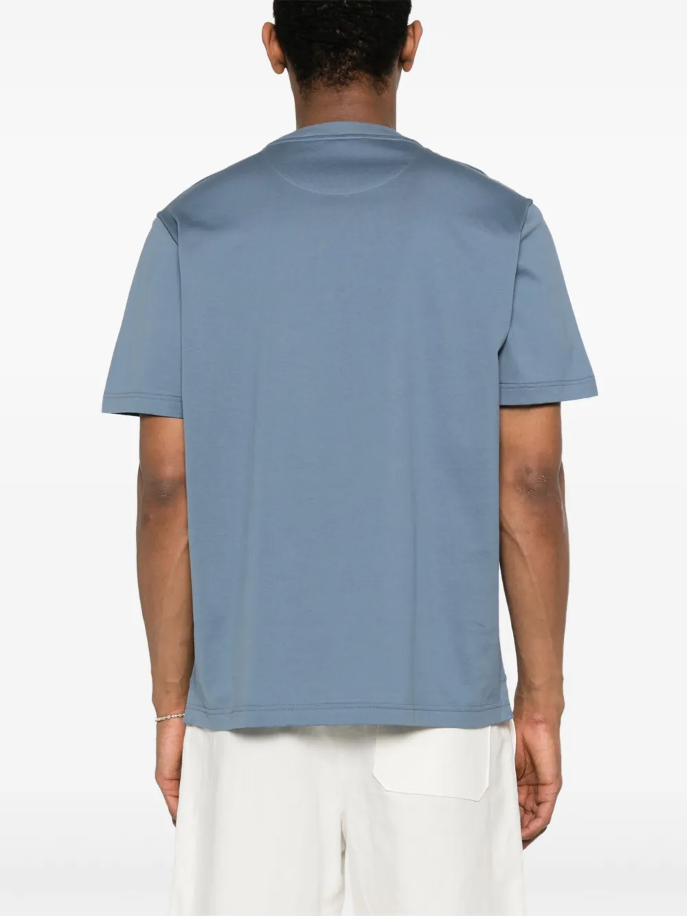 Brioni Katoenen T-shirt Blauw