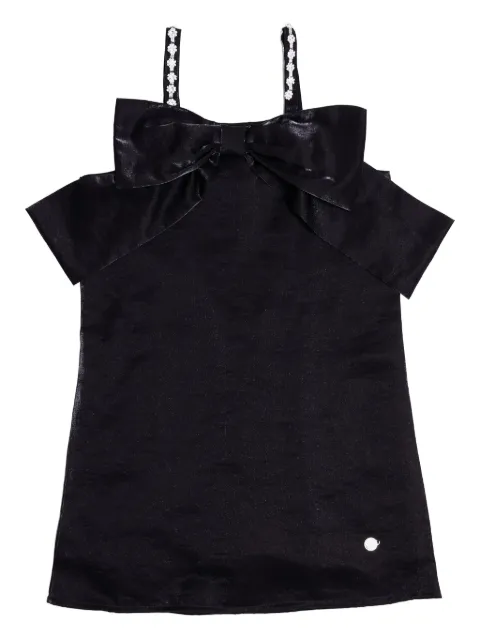 BCBG KIDS vestido con aplique floral