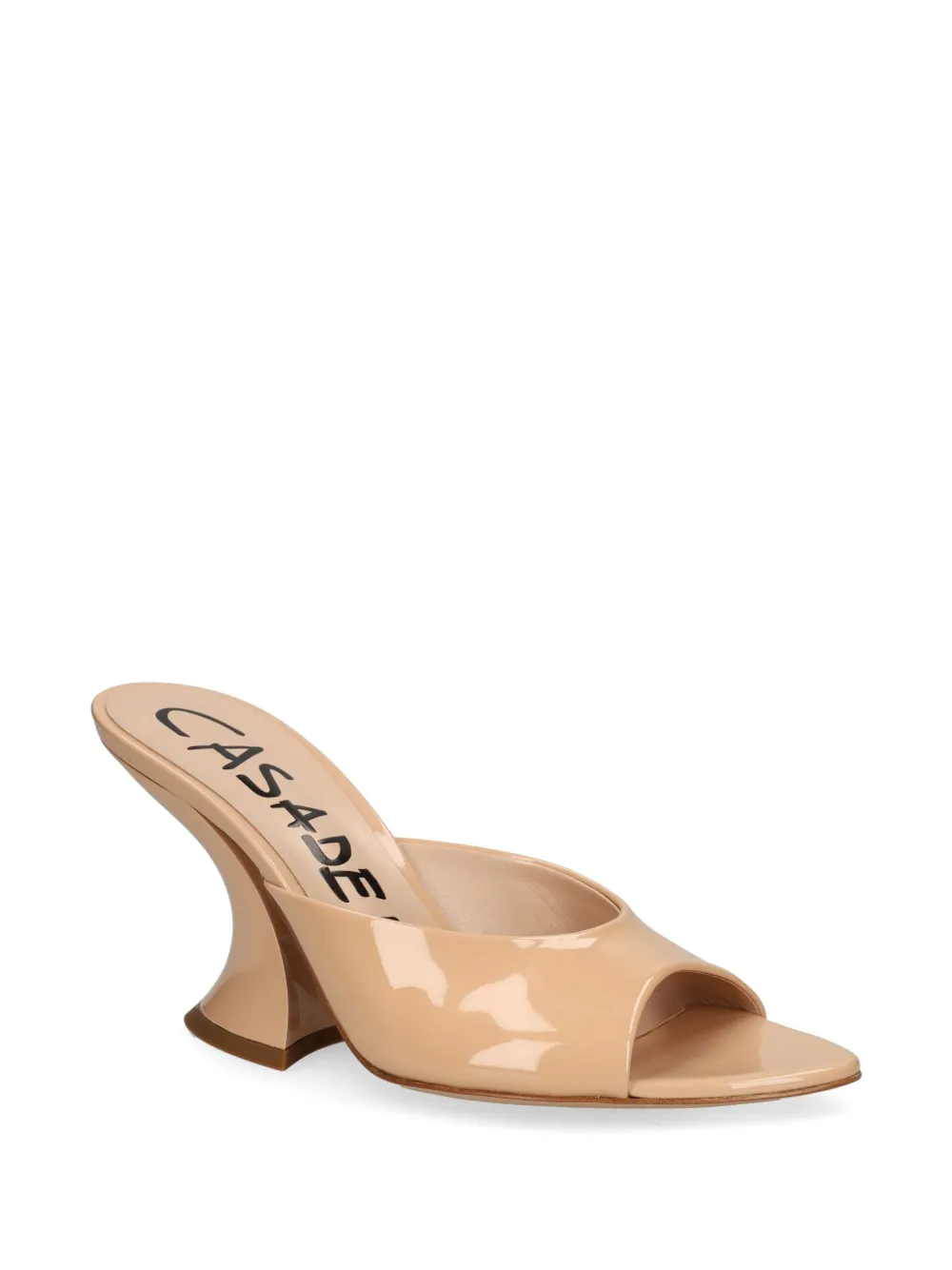 Casadei 100 mm Blade muiltjes Beige