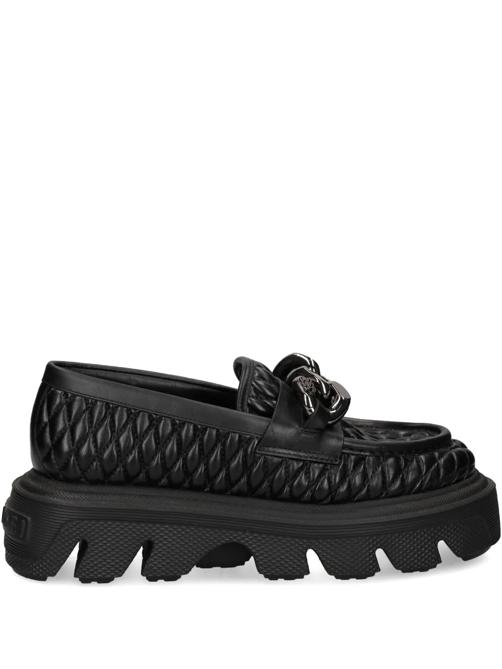 Casadei quilted loafers – Black