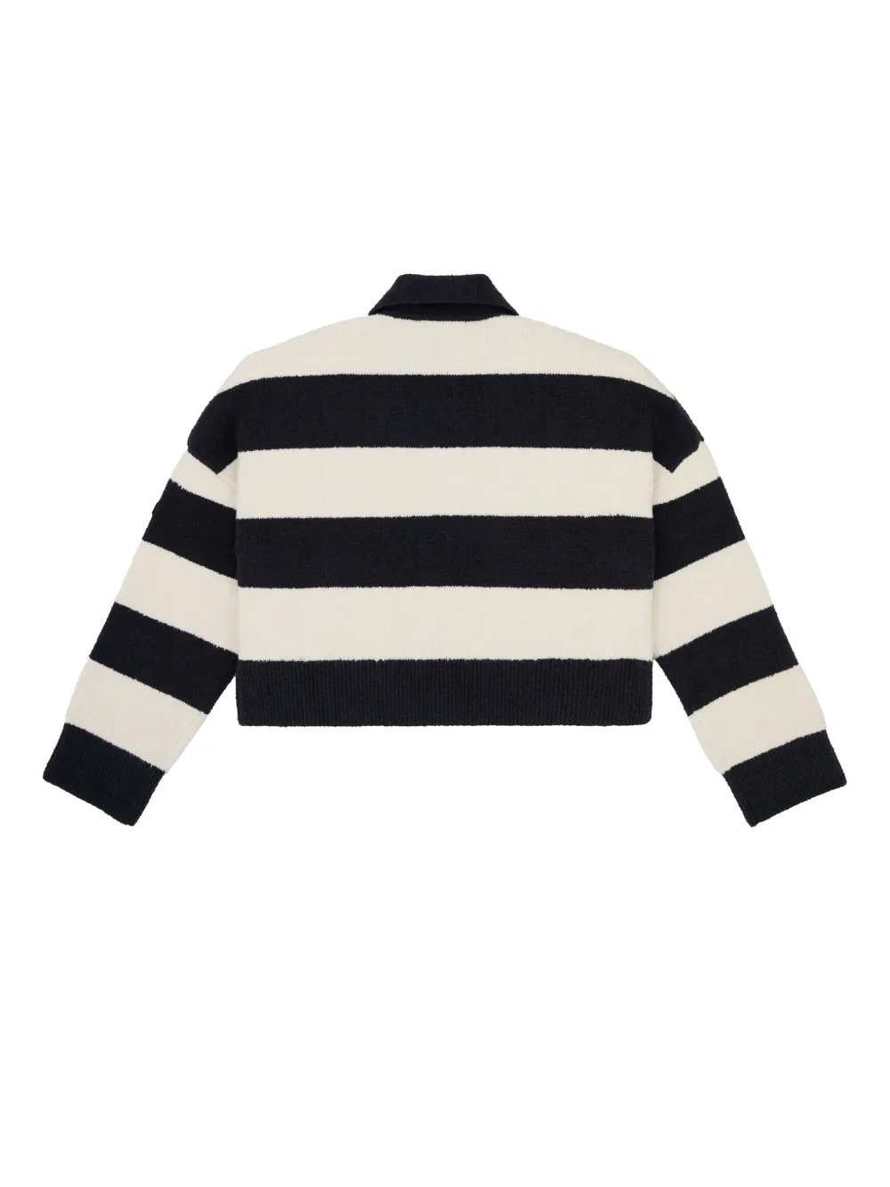 WRSTBHVR striped cardigan - Zwart