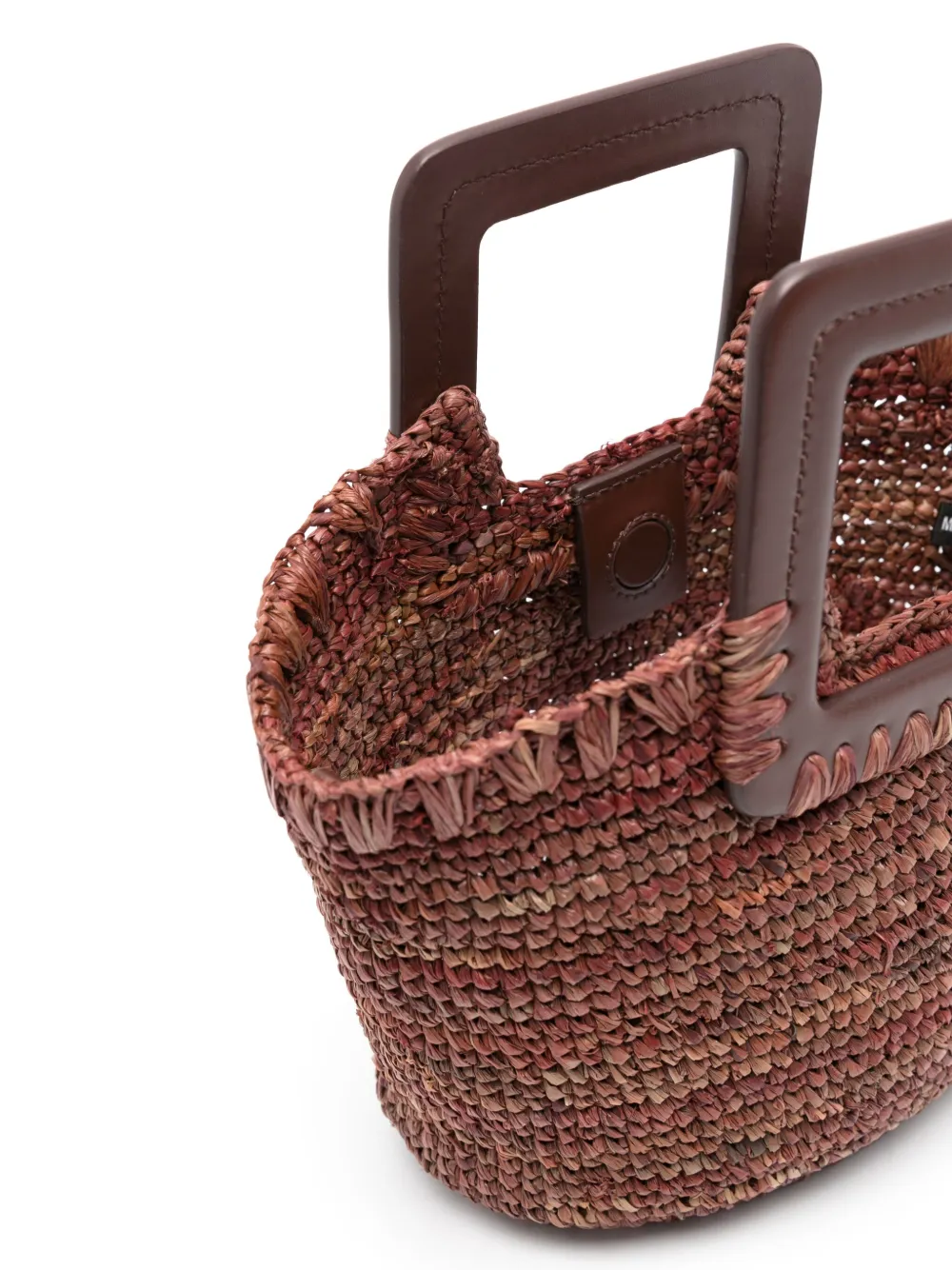 STAUD Shirley kleine shopper Bruin